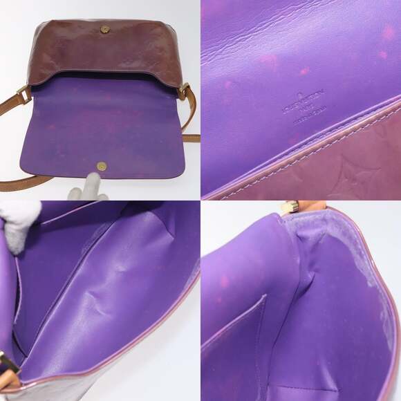 LOUIS VUITTON Monogram Vernis Thompson Street Bag Viole M91095 - Picture 11 of 12